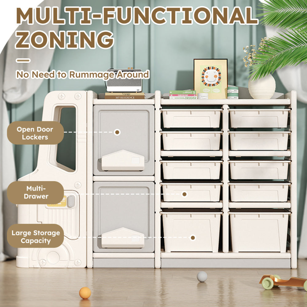 Children's toy storage cabinets