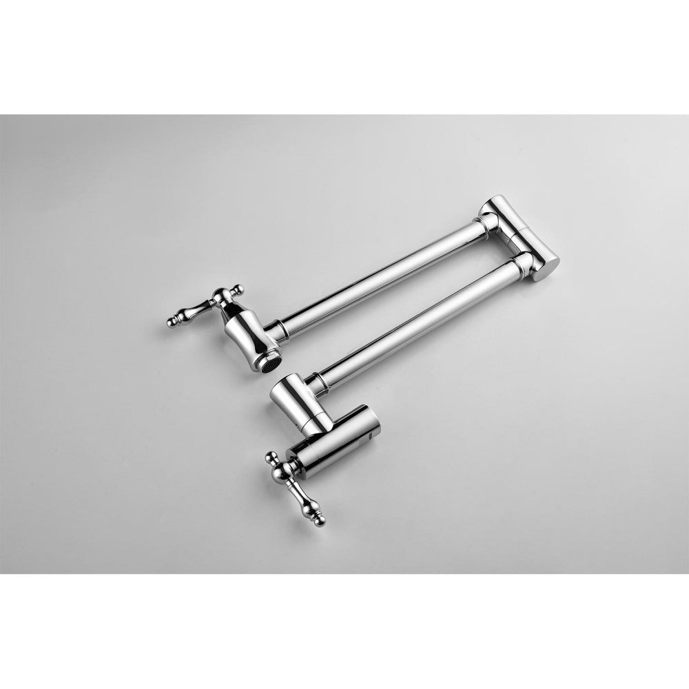 Wall Mount Folding Kitchen Pot Filler Faucet