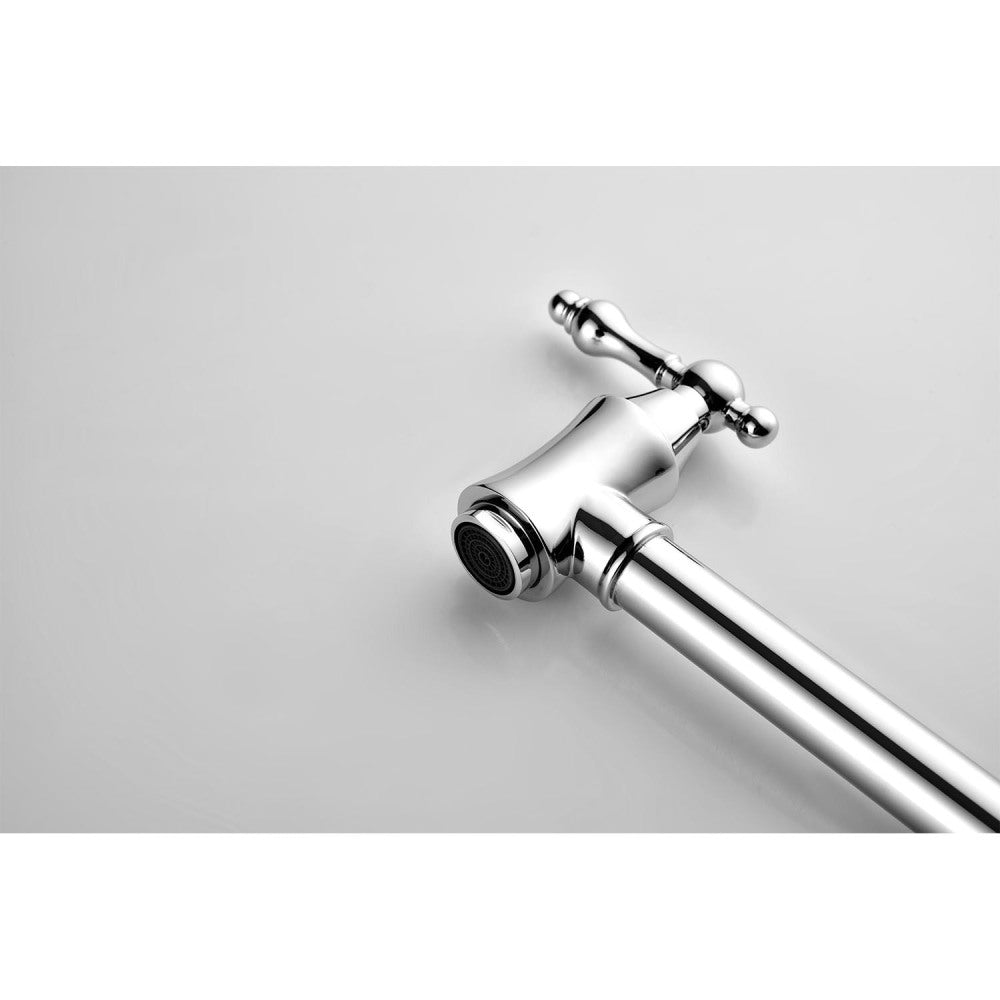 Wall Mount Folding Kitchen Pot Filler Faucet