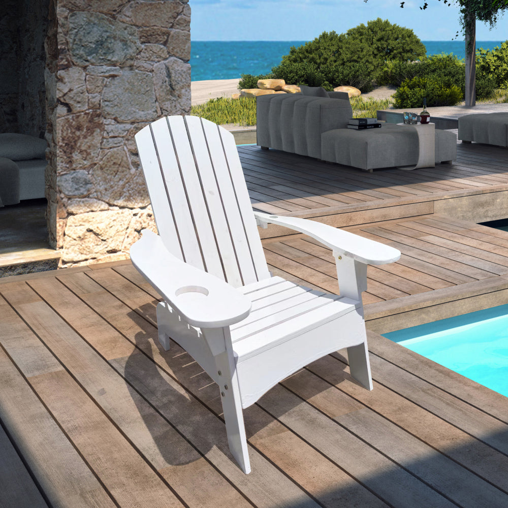 BALCONY PORCH ADULT ROCKING CHAIR Brown