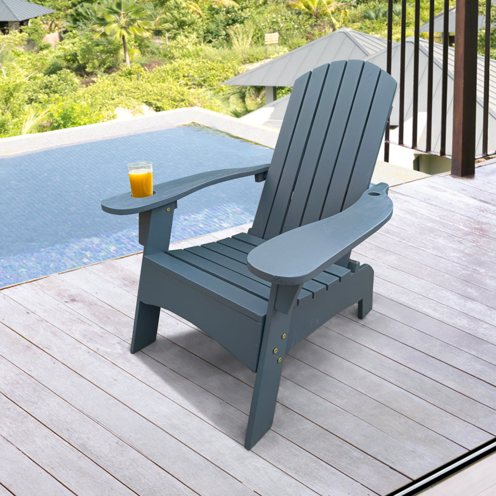 BALCONY PORCH ADULT ROCKING CHAIR Brown