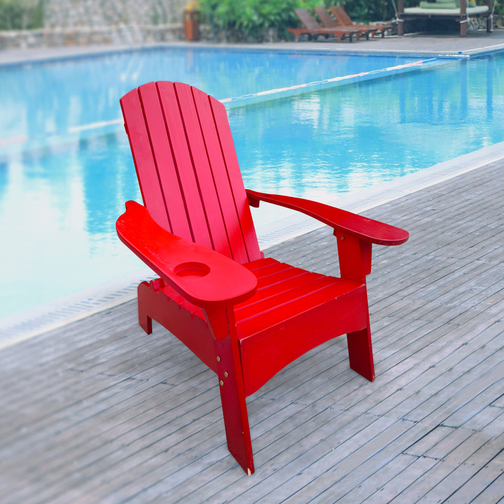 BALCONY PORCH ADULT ROCKING CHAIR Brown