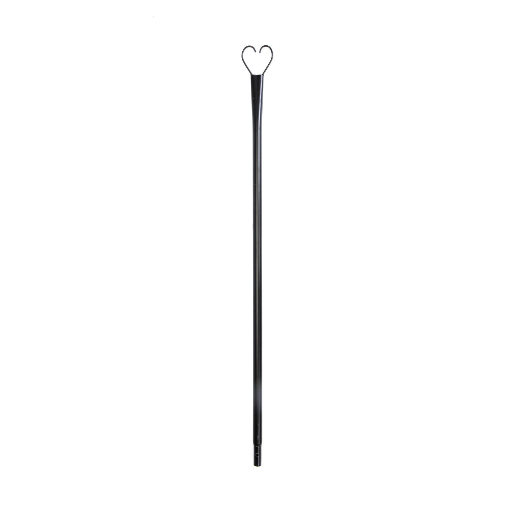 Set of 6 RC String Light Pole, 9 FT Lighting Stand with Horn Shape Hooks, LED Solar Bulbs for Parties, Christmas