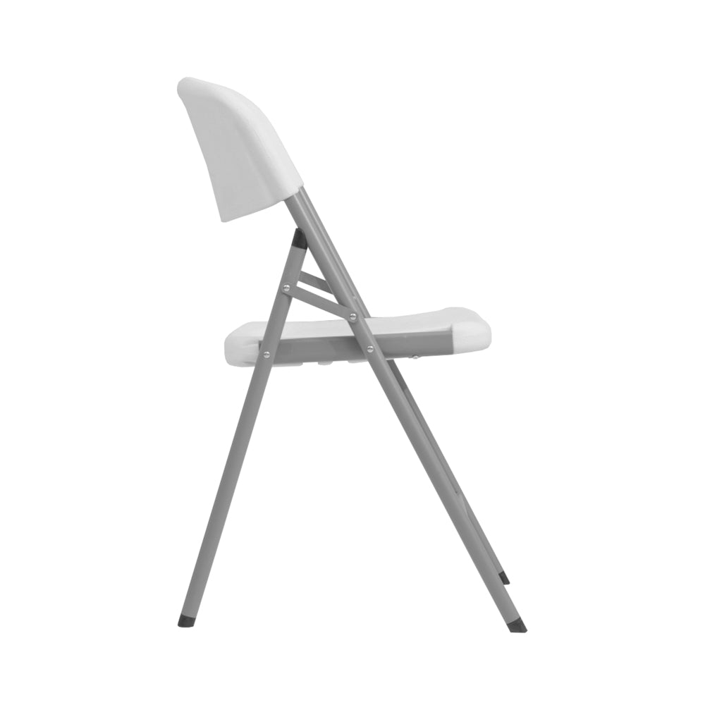 Techni Home Granite White Folding Chairs – Set of 4