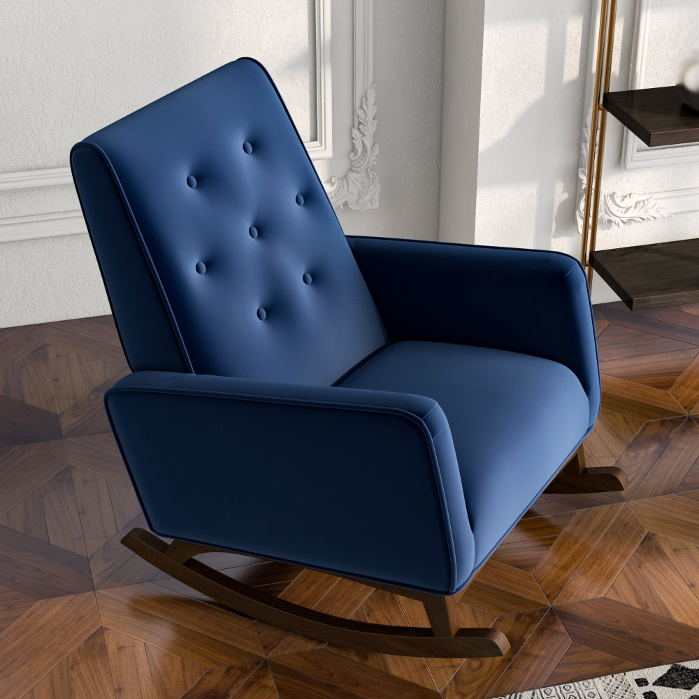 Demetrius Solid Wood Rocking Chair