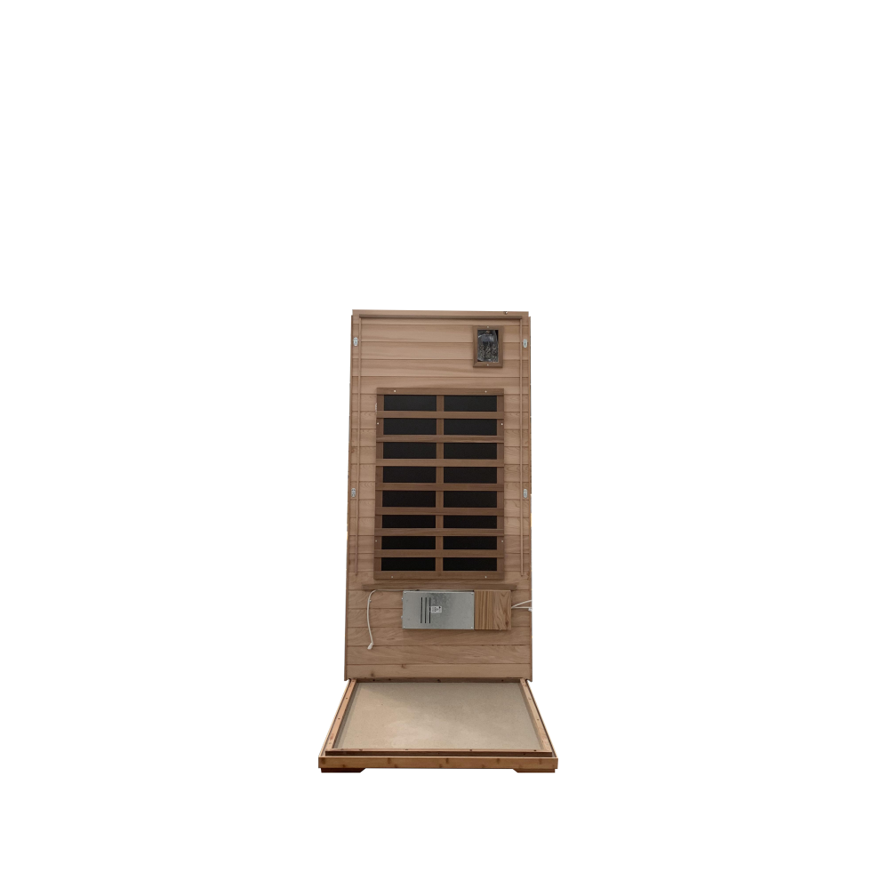 Red Cedar Single Outdoor Sauna Outdoor Indoor Wooden Sauna Room