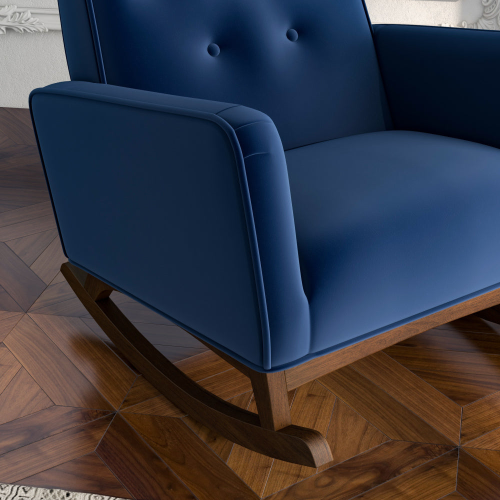 Demetrius Solid Wood Rocking Chair