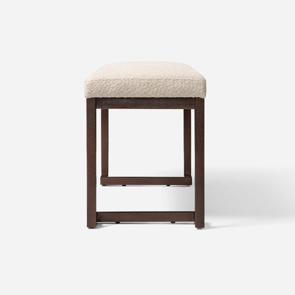 Normsman Pelican Bench - Pearl White