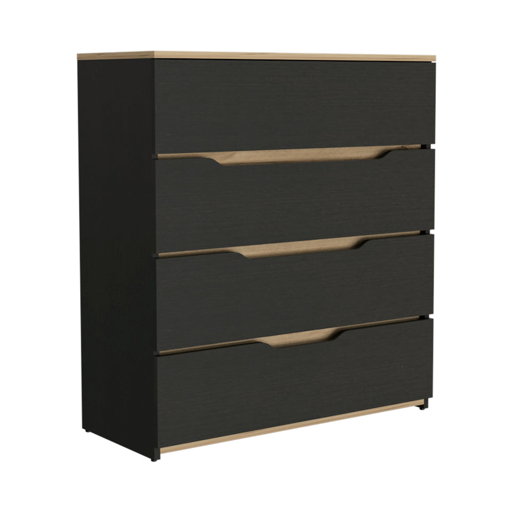 California Drawer Dresser, Four Spacious Drawers, Superior Top