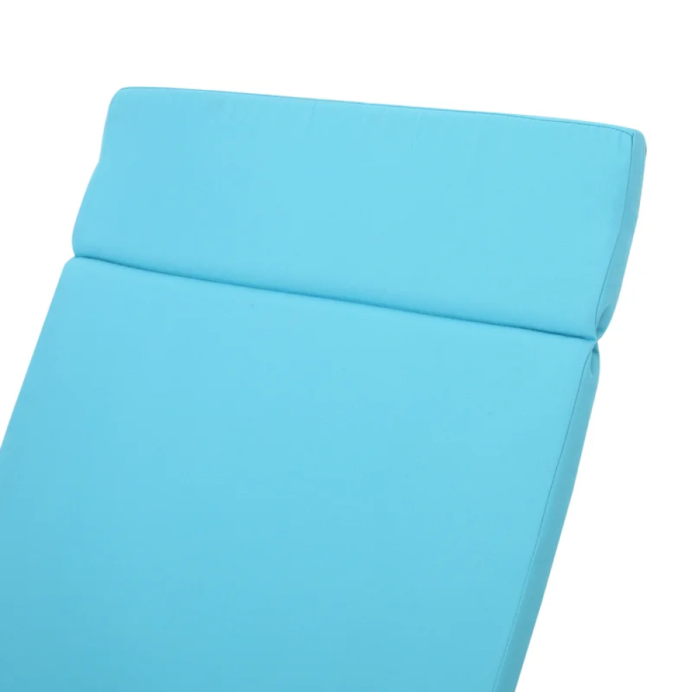 52005.00CUSH-BLU (2PCS) SALEM Outdoor Chaise Lounge Cushion (Without Chaise Lounge)
