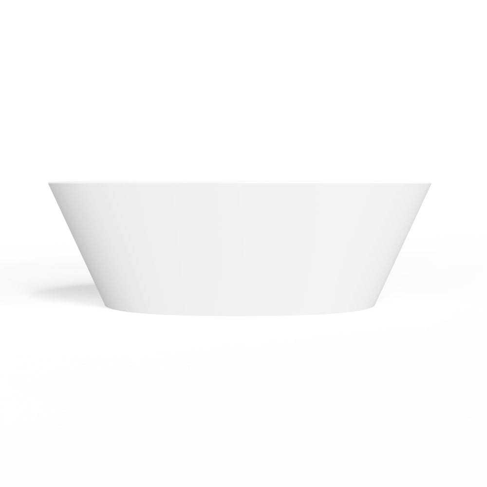 66.9 inch freestanding solid surface soaking bathtub for bathroom