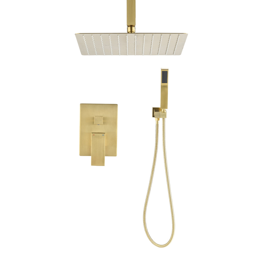 16" Shower Head System Ceiling Mounted Shower