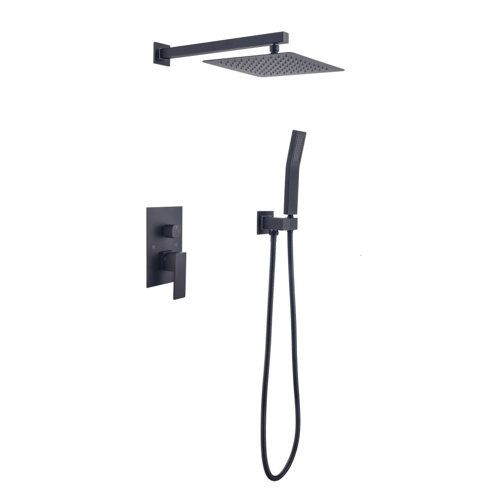 10" Rain Shower Head Systems Wall Mounted Shower