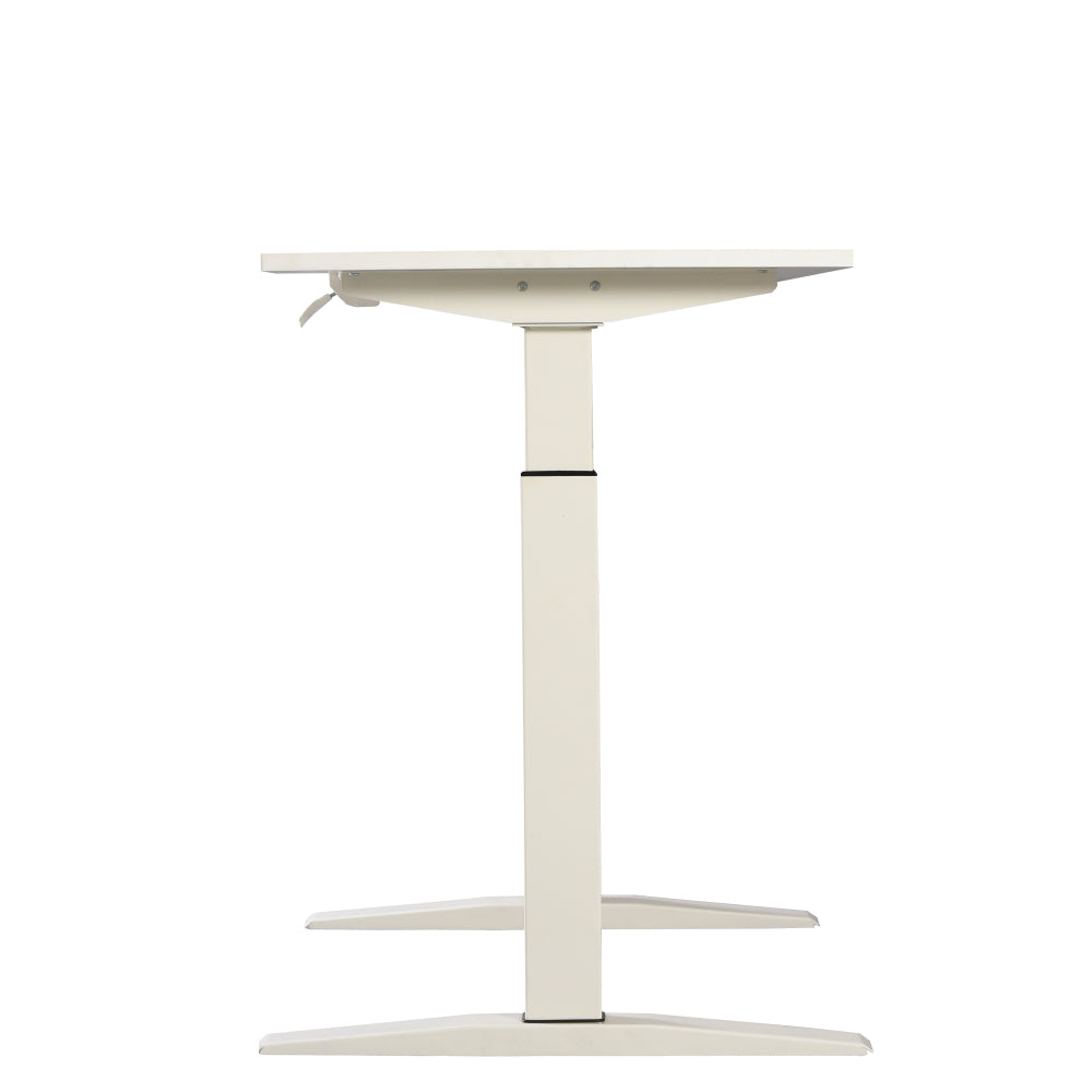 47" Tech Desk Standing and Adjustable Desk In White