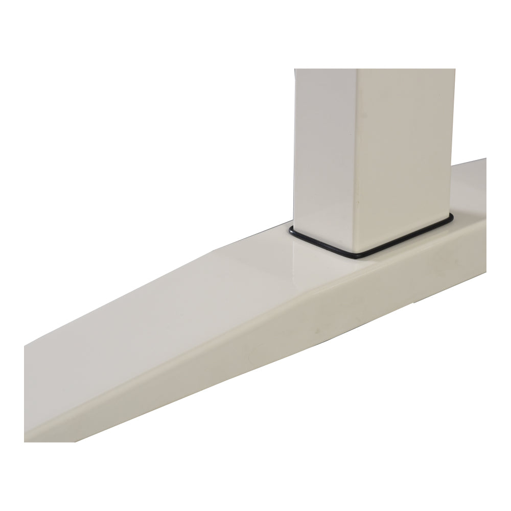 47" Tech Desk Standing and Adjustable Desk In White