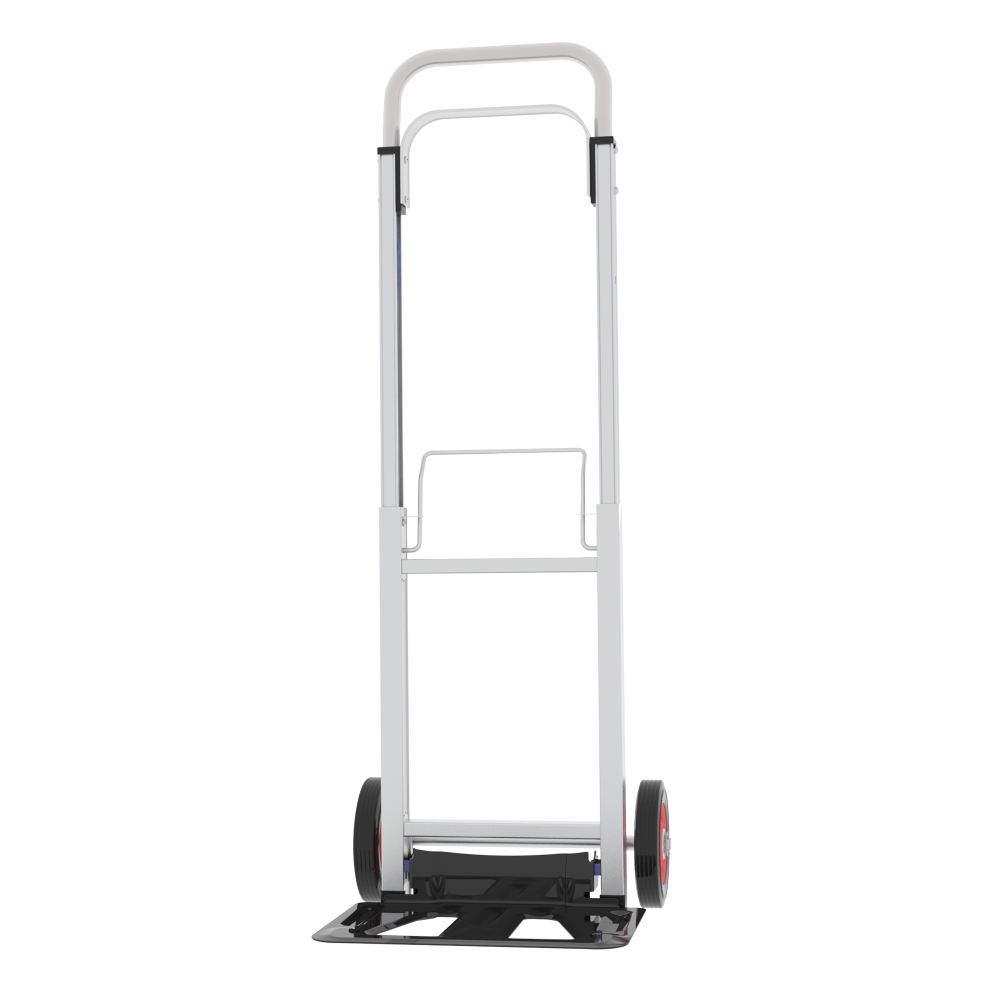 Folding Hand Truck Heavy Duty Foldable Dolly Cart with Wheels, Aluminum Collapsible Hand Cart Portable with Telescoping Handle