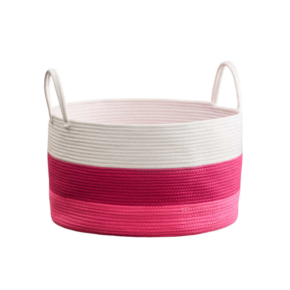Water Hyacinth Woven Round 11" Storage and Planter Basket