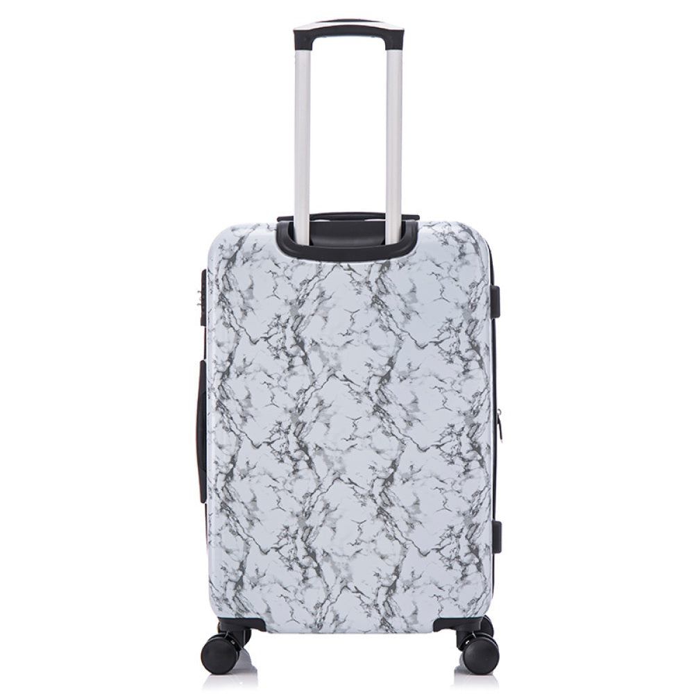3-piece luggage set with PC multifunctional large capacity luggage luggage suitcase, PC universal wheels and password lock, easy to carry, 20-24-28 inches