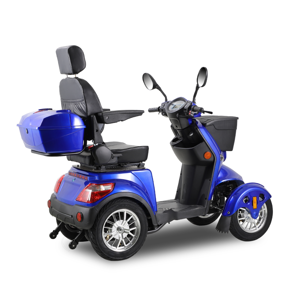 Mobility Scooters for Seniors 500lbs Capacity 800W All Terrain Electric Powered Mobility Cart Heavy Duty Mobility Scooter