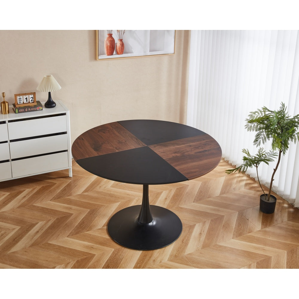47.2INCH TULIP ROUND DINING TABLE,OFFICE TABLE,COFFEE TABLE,120X120X74CM