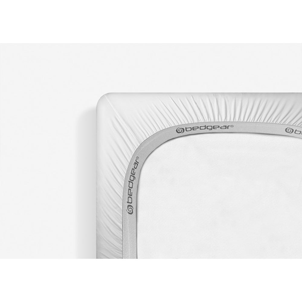 Bed Gear Dri-Tec Crib Mattress Protector, White