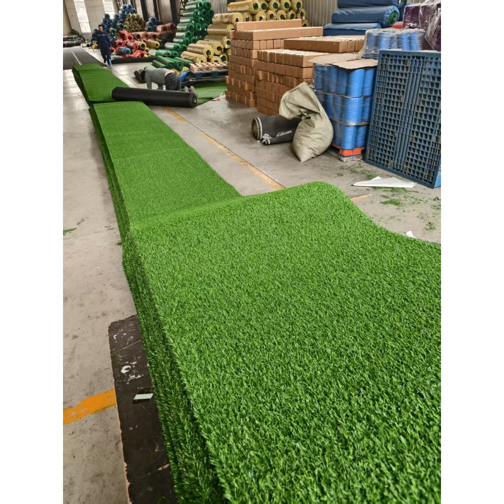3FT *32FT Artificial turf, professional dog mat large turf outdoor carpet terrace pet lawn, artificial carpet with drainage holes(Grass height 0.78 inches/2cm)