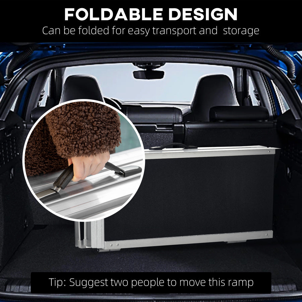 Portable Wheelchair Ramp for Home, Threshold Handicap Ramp