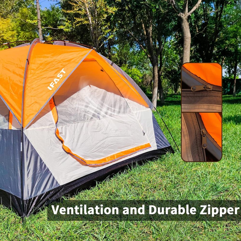 Person Family Camping Tent Portable Lightweight Waterproof Cabana Beach