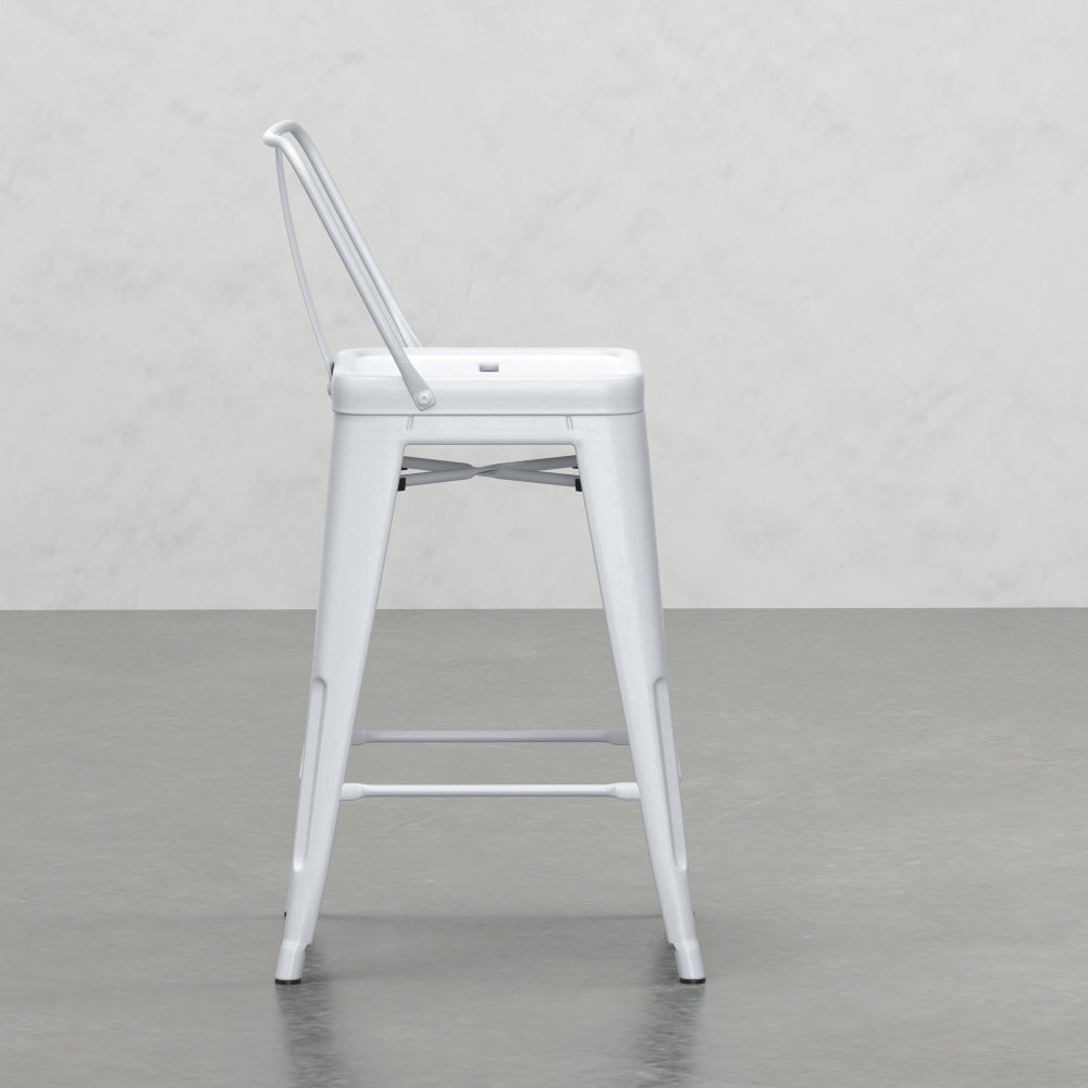 Keeley 24 inch Metal Counter Height Stool (Set of 2)