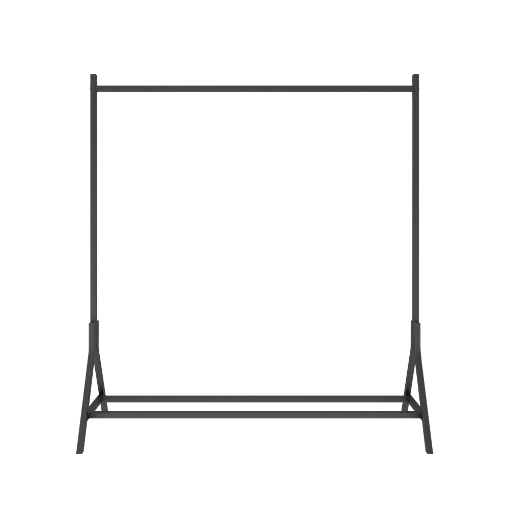 Garment Rack Freestanding Hanger Multi-functional Single pole Bedroom Clothing Rack Bedroom, Black