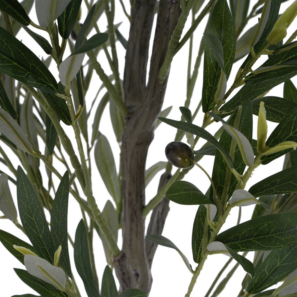 66" Artificial Olive Tree with Pot