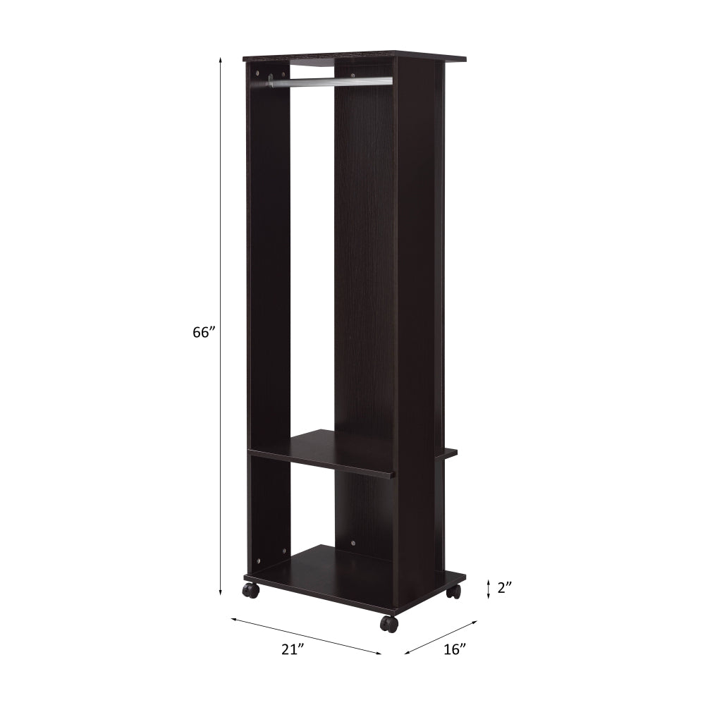 Kolen Espresso Finish Hall Tree