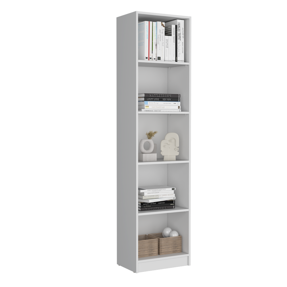 Dupree 3 Piece Home Bookcase set, 67" Wide with 14 Shelves , Living Room Set Set White
