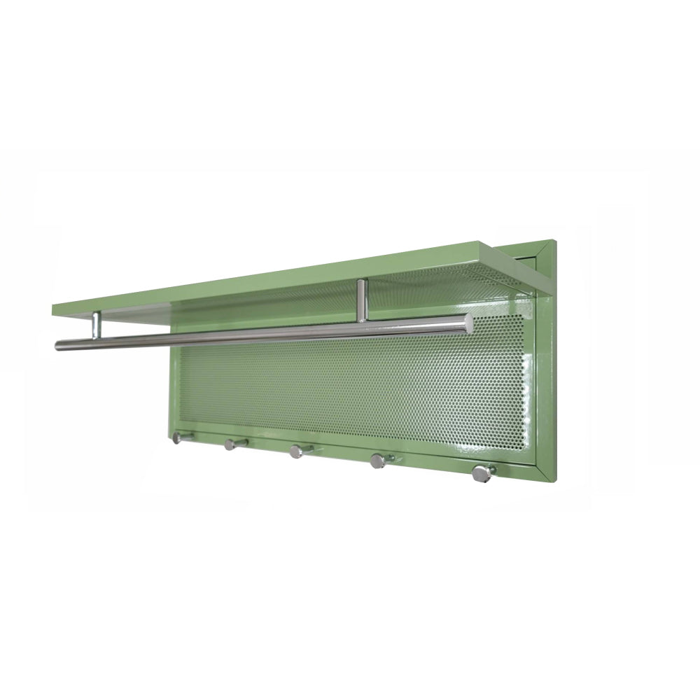 Esyspot Metal Powder Coating Hook Wall Mounted with Shelf