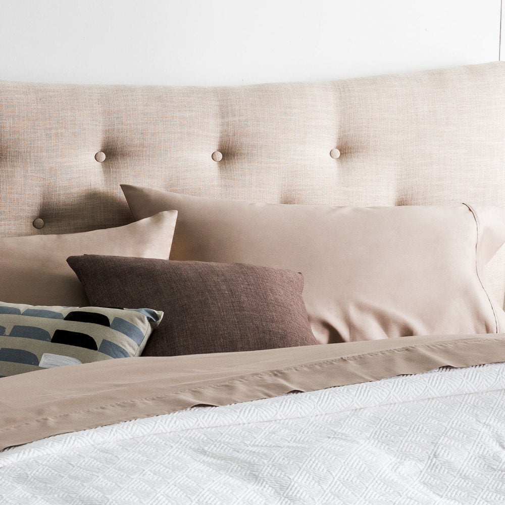 Brookside Tencel Sheet Set, Split King, Sandstone