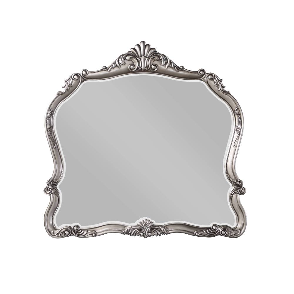 Ariadne Antique Platinum Finish Mirror