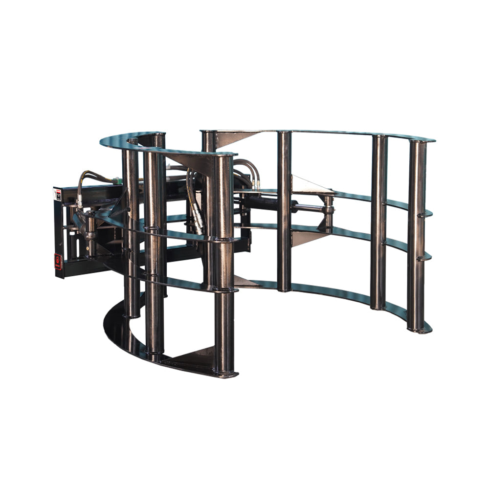 Round Hay Bale Grab for Skid Steer