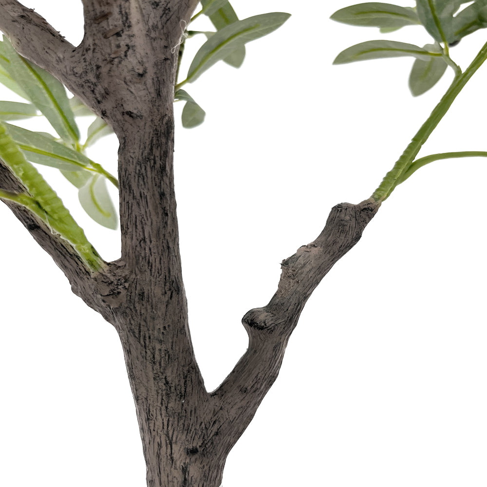 Artificial Olive Tree 5FT with Pot and Moss, Artificial Plants for Home Office Decor