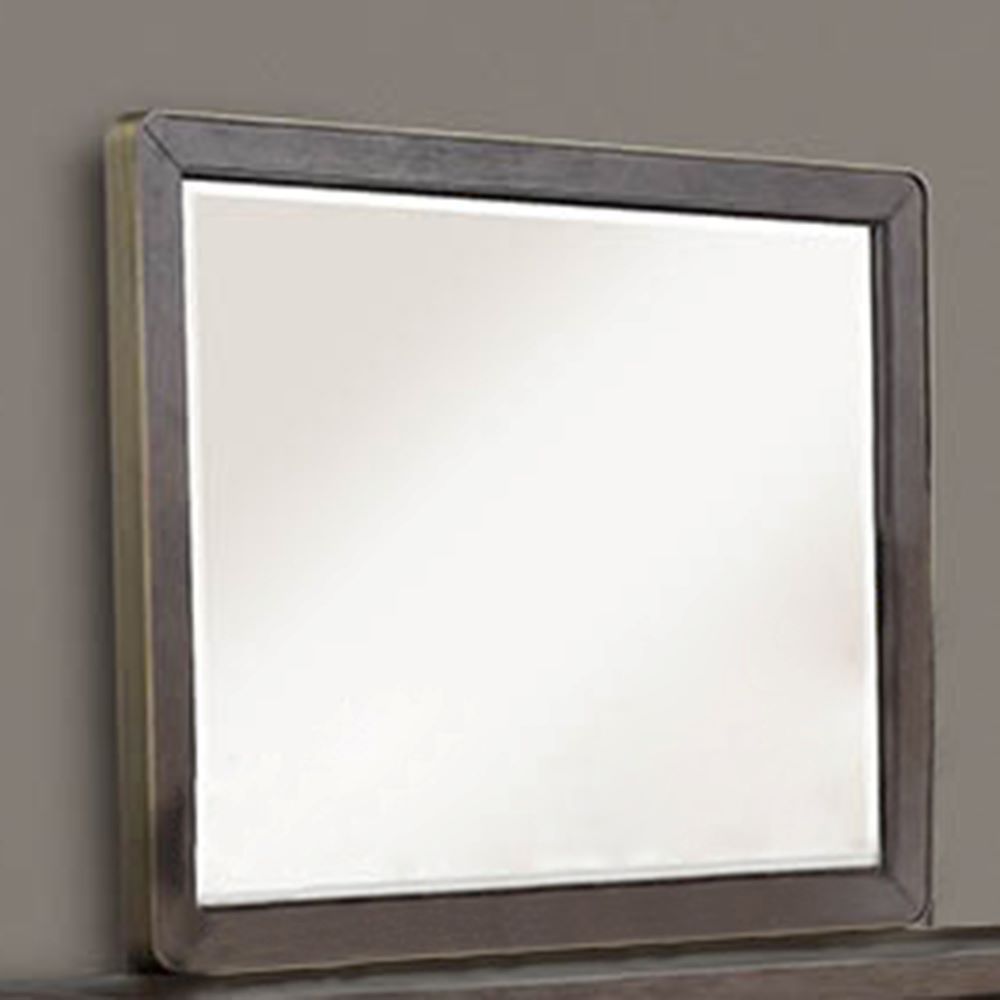 Gray Landscape Mirror