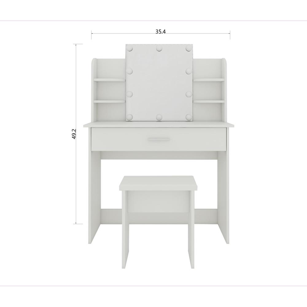 One drawer dresser table