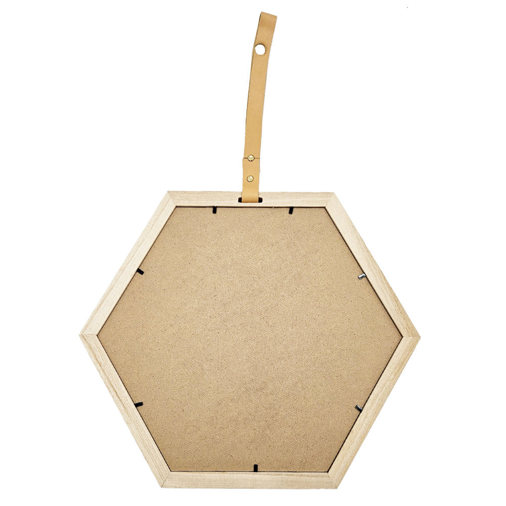 Harlan Hexagon Mirror, 16x14"