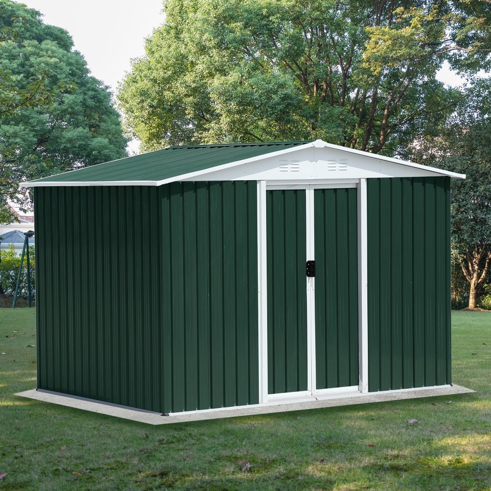 Metal Carport 11x19 FT Heavy Duty with Galvanized Steel Roof