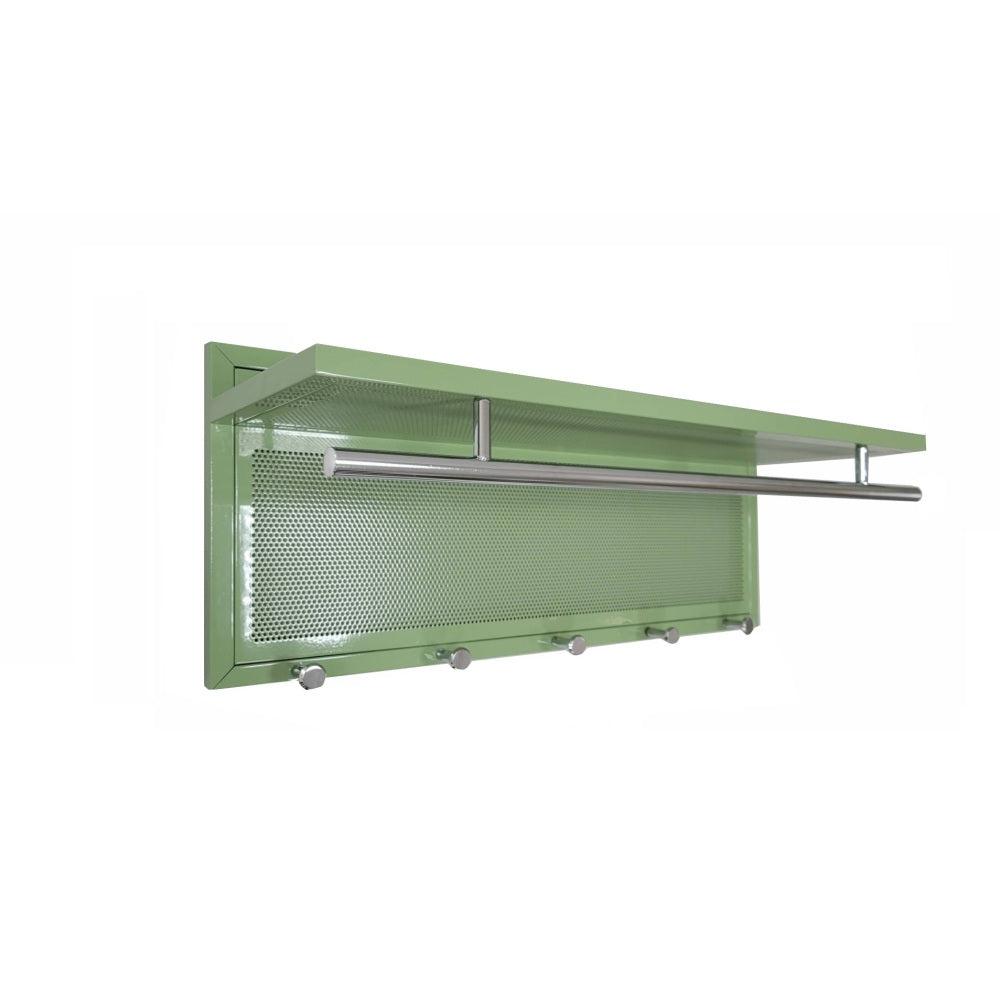 Esyspot Metal Powder Coating Hook Wall Mounted with Shelf