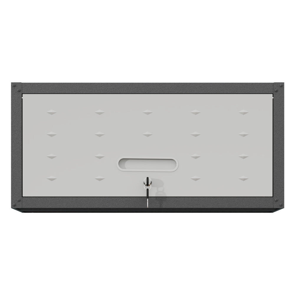 Heavy-Duty Metal Garage Storage Cabinet with Wheels - Sturdy and Durable Tool Storage Cabinet for Garage, Office, and Home Organizer Solutions
