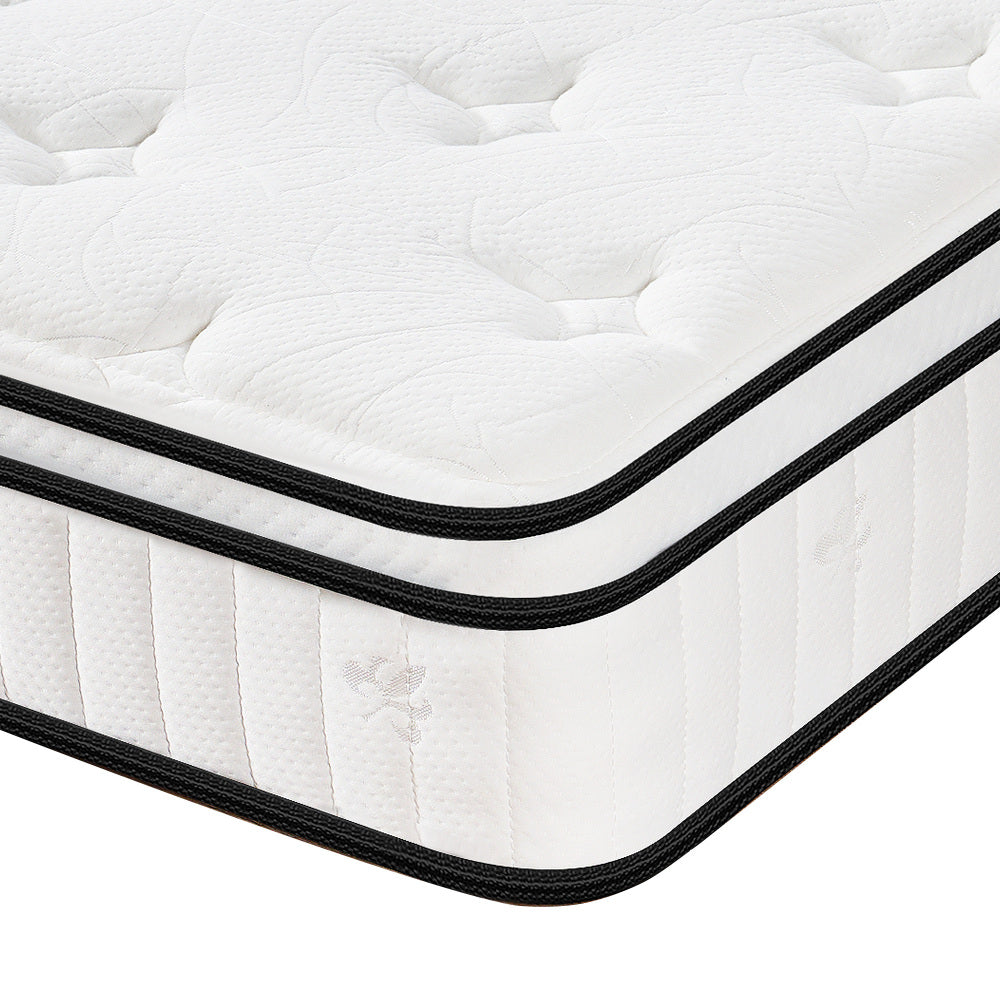 Full Size Mattress,12 Inch Hybrid Mattress, Individually Pocketed Innerspring, Medium FirmFull