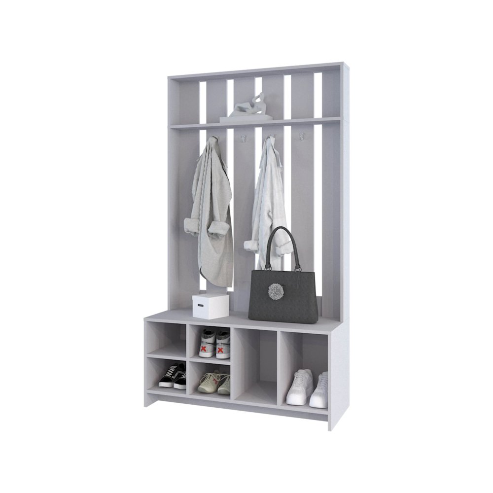 Smoke Hall Tree Open Storage and Coat Space