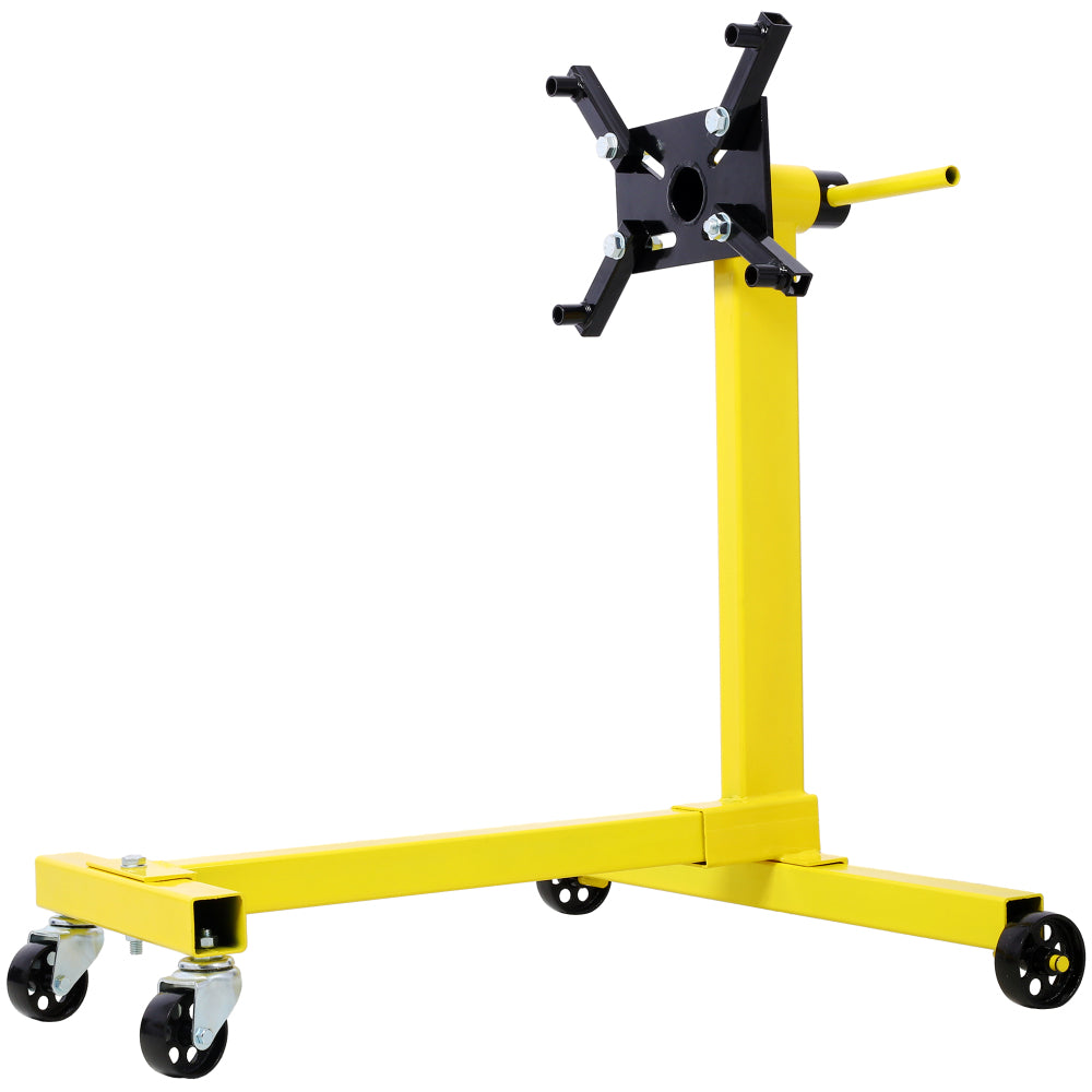 Rotating Engine Stand, Coyote Engine Stand Rotating Stand with 1000-Lb Capacity, Engine Hoists & Stands Engine Test Run Stand