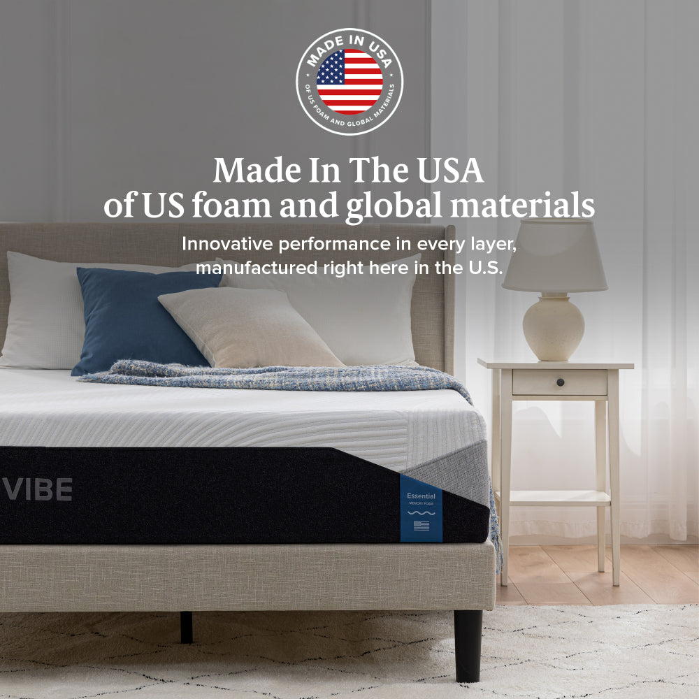 DreamVibe Essential 12in Memory Foam Mattress Queen
