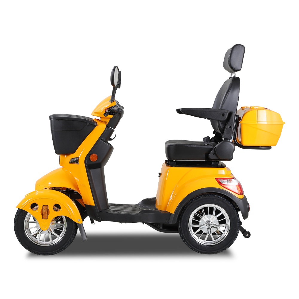 Mobility Scooters for Seniors 500lbs Capacity 800W All Terrain Electric Powered Mobility Cart Heavy Duty Mobility Scooter
