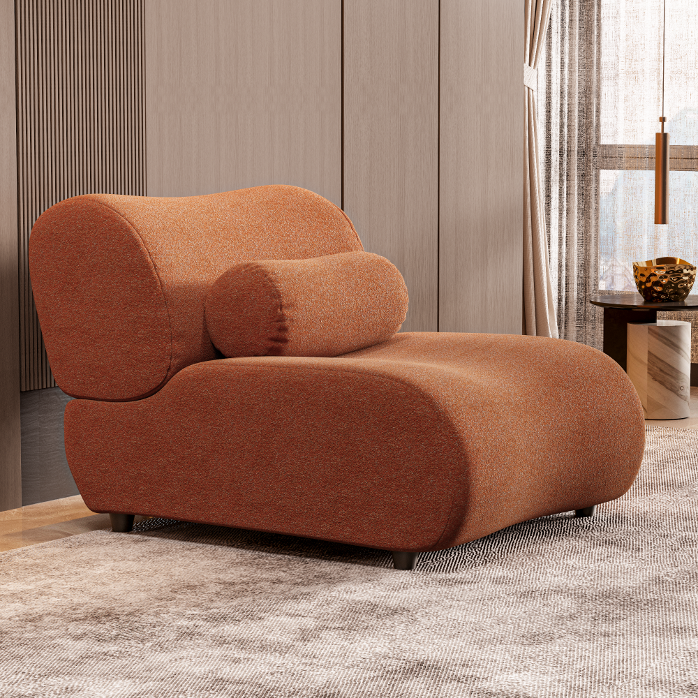 Contemporary Green Modular Sofa with Plush Chenille Upholstery - 3-Seat Sectional with Deep Seating & Soft Backrest - Perfect for Living Room Decor